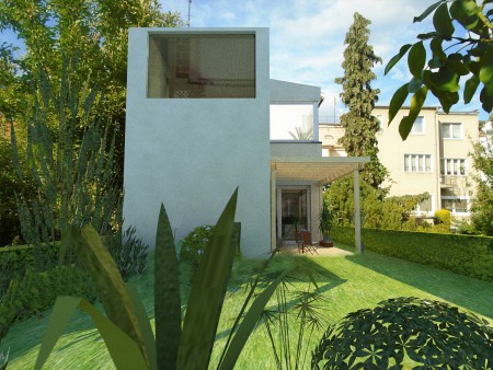 Studie RD ve vnitrobloku Olomouc